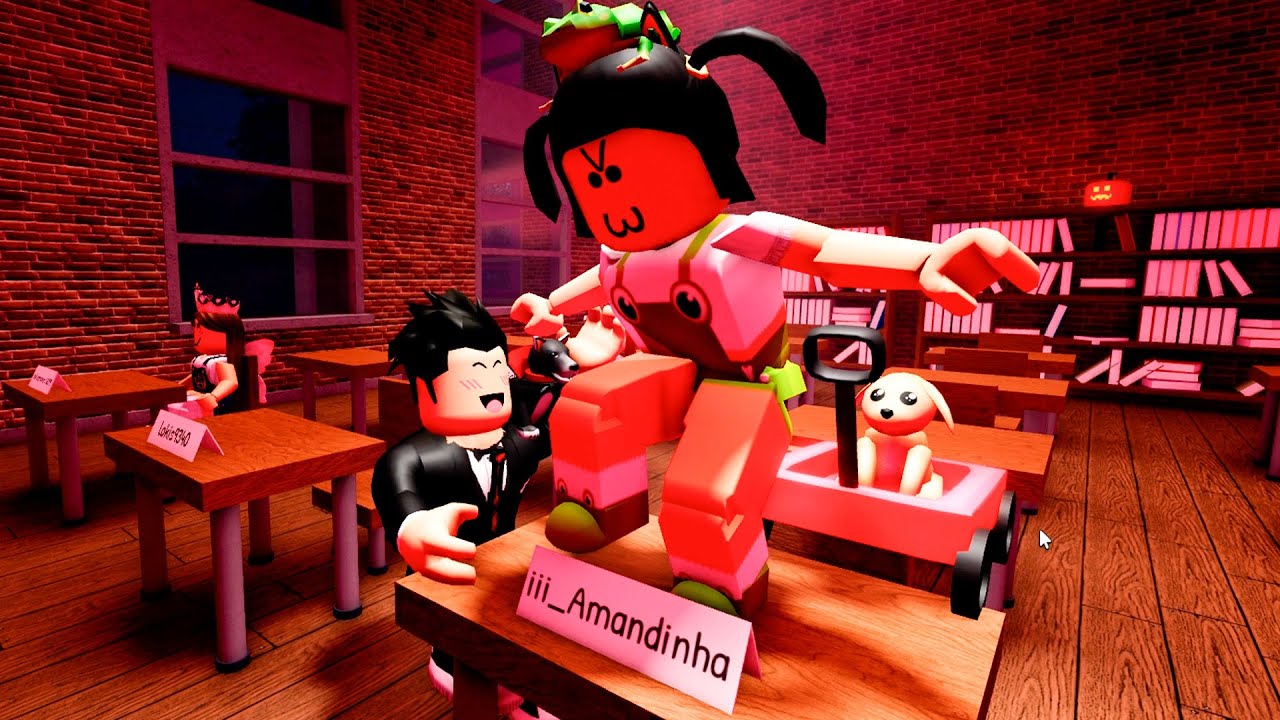 LOKIS FAZENDO BAGUNÇA NA ESCOLA | Roblox - The Presentation Experience
