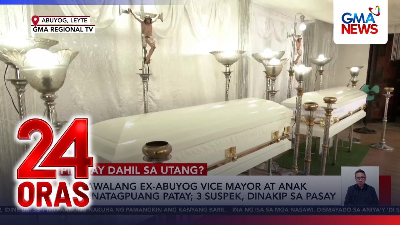3 suspect in killing of ex-mayor and son surrenders | 24 Oras