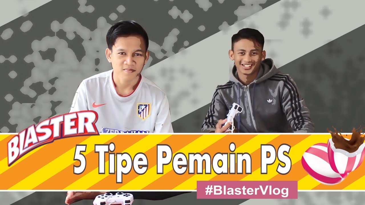SUPER KOCAK!! TIPE PEMAIN PS DI RUMAH AJA