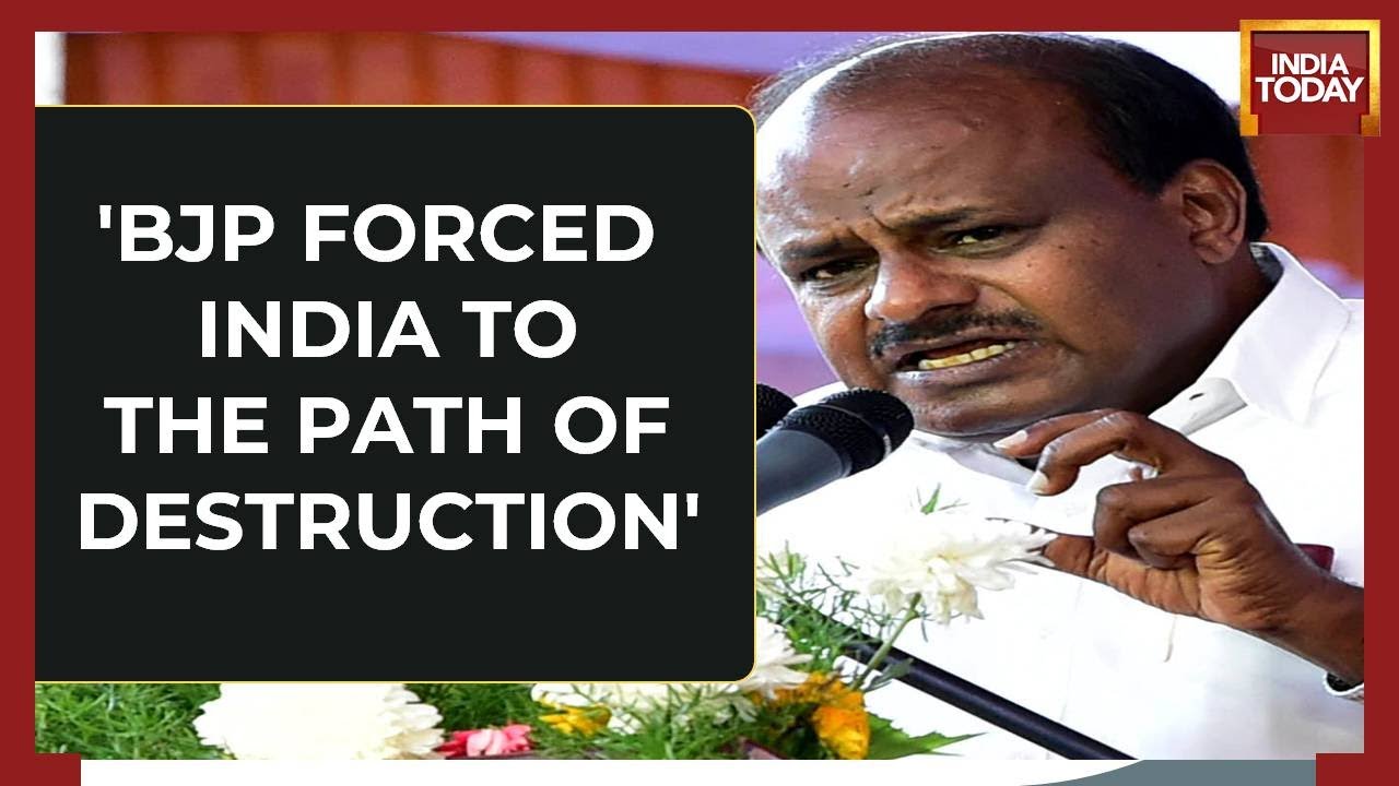 HD Kumaraswamy Slams Amit Shah, Calls Him &lsquo;Reincarnation Of Goebbels&rsquo;, &lsquo;Political Chameleon&rsquo;