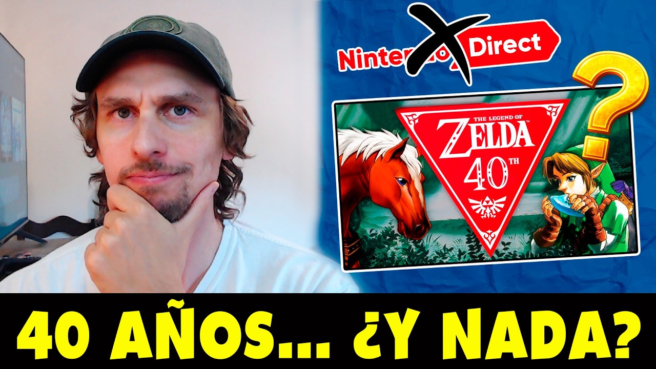 Zelda cumple 40 AÑOS… pero NO esperes un Direct