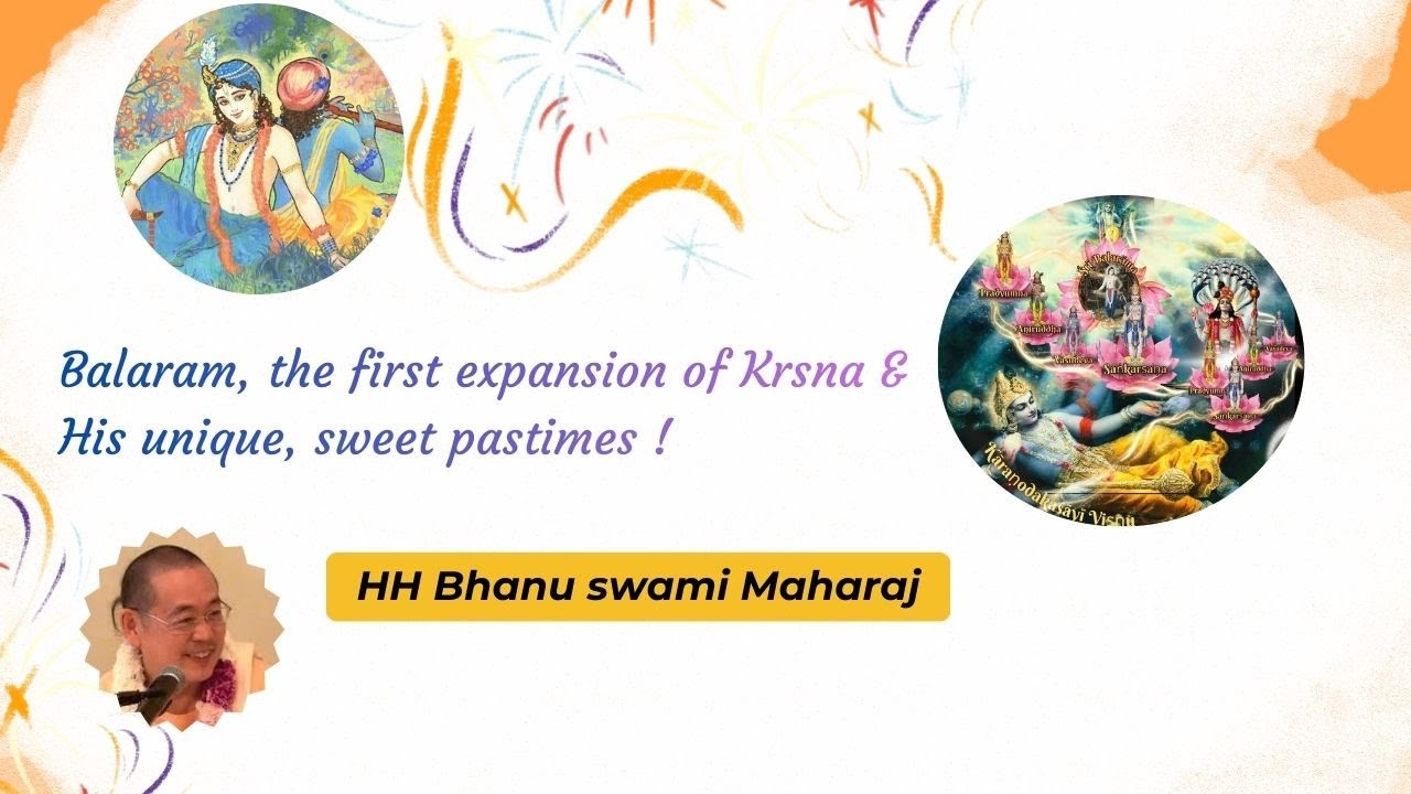 Balaram, the first expansion of Krsna & His unique, sweet pastimes !