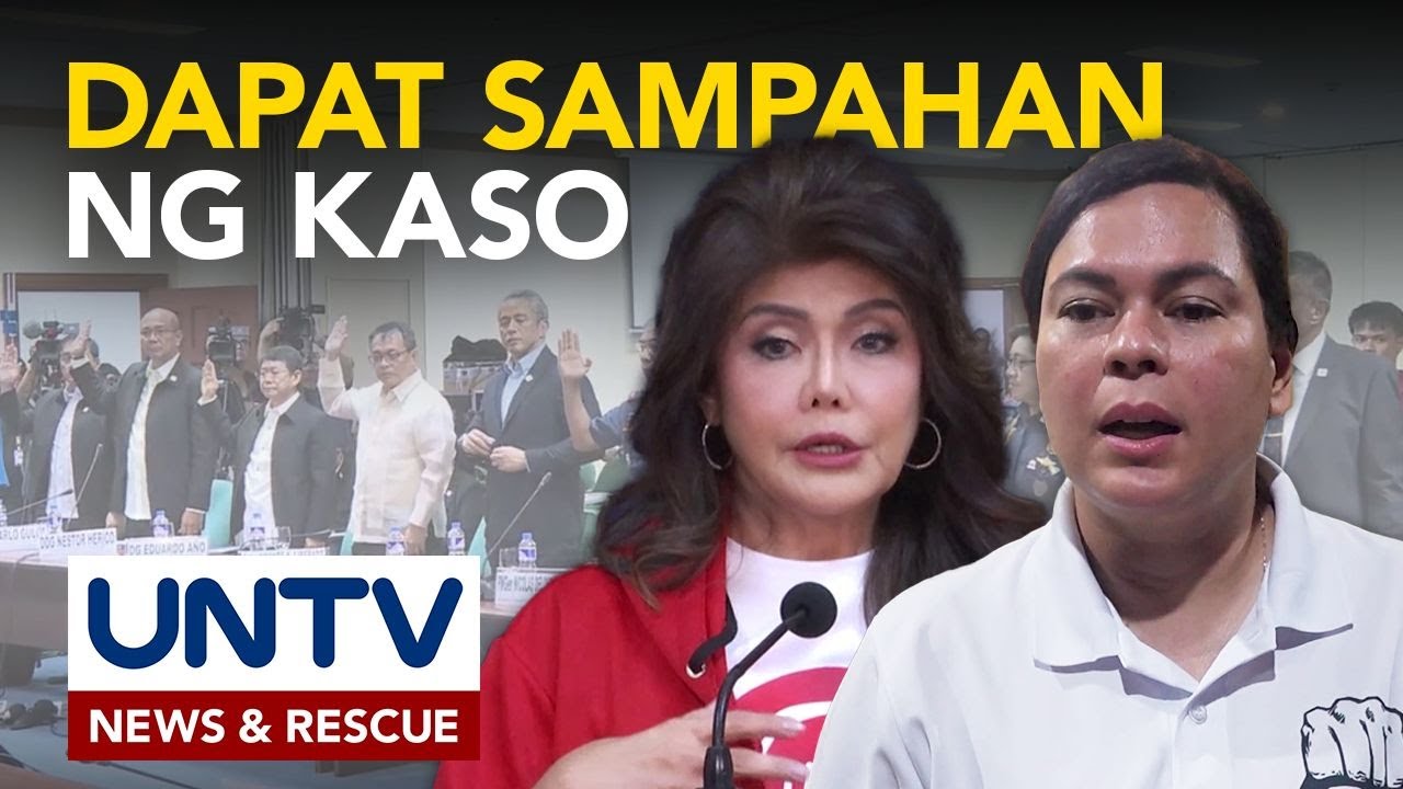VP Duterte, nais masampahan ng kaso ang mga sangkot na opisyal sa pag-aresto kay FPRRD
