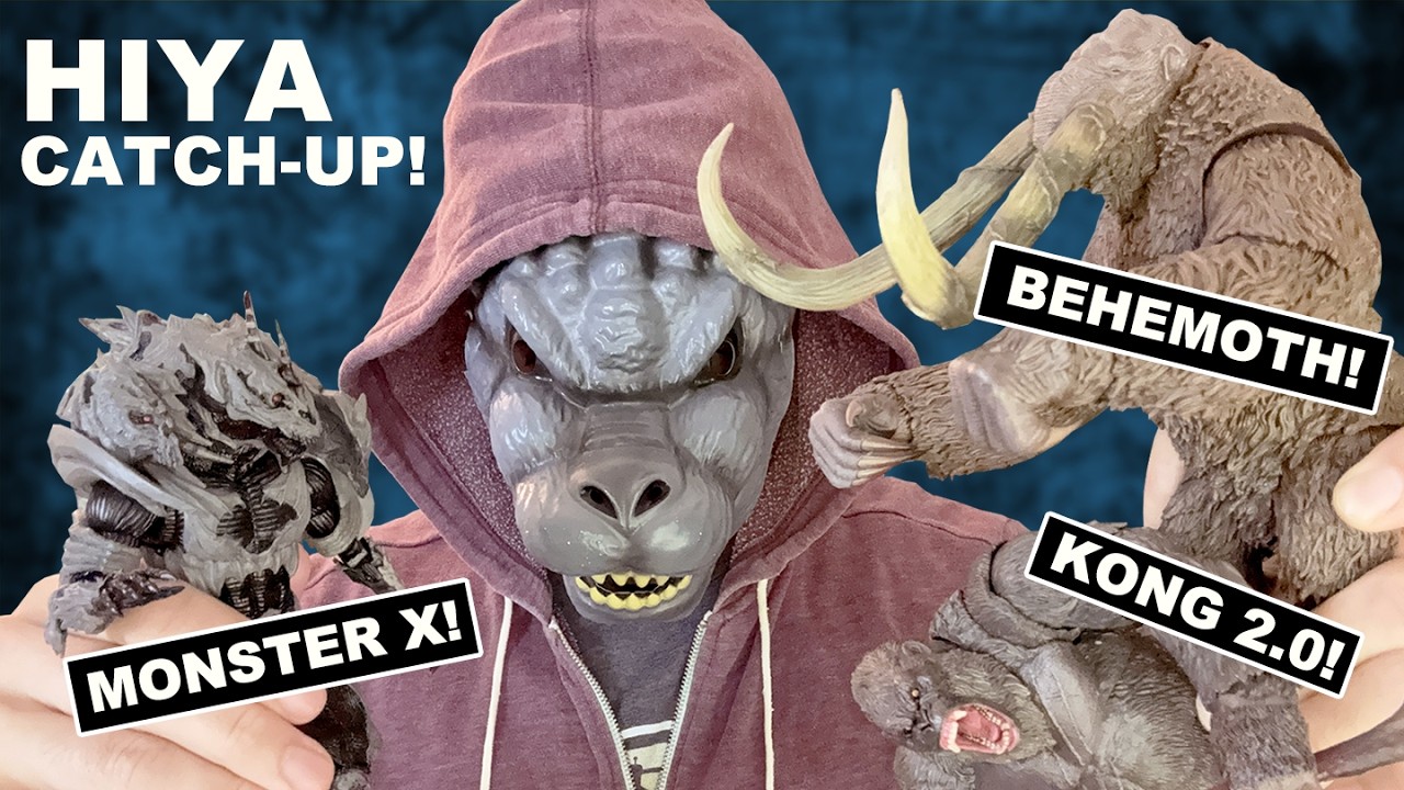 Обзор новинок Hiya! Monster X! Behemoth! Kong 2.0! Обзоры!