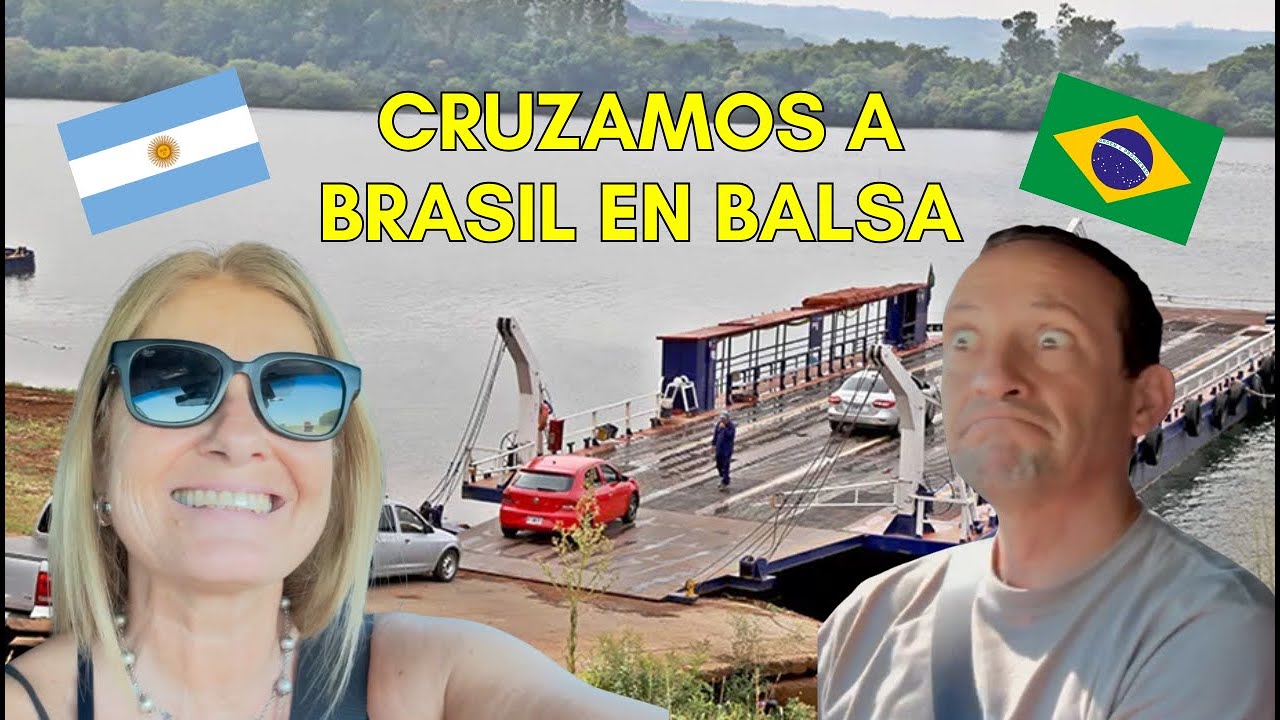 De Argentina a Brasil en Balsa (Misiones)