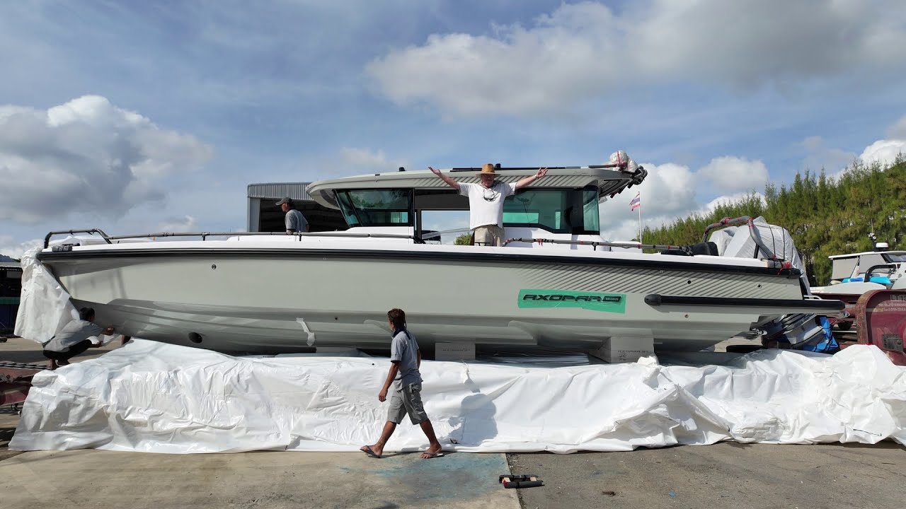 A Cinematic Unwrapping at Phuket Boat Lagoon | Axopar 37 XC Iconic Edition