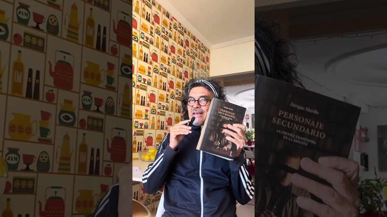 Sobre PERSONAJE SECUNDARIO. LA OSCURA TRASTIENDA DE LA EDICIÓN. Libro de Enrique Murillo.