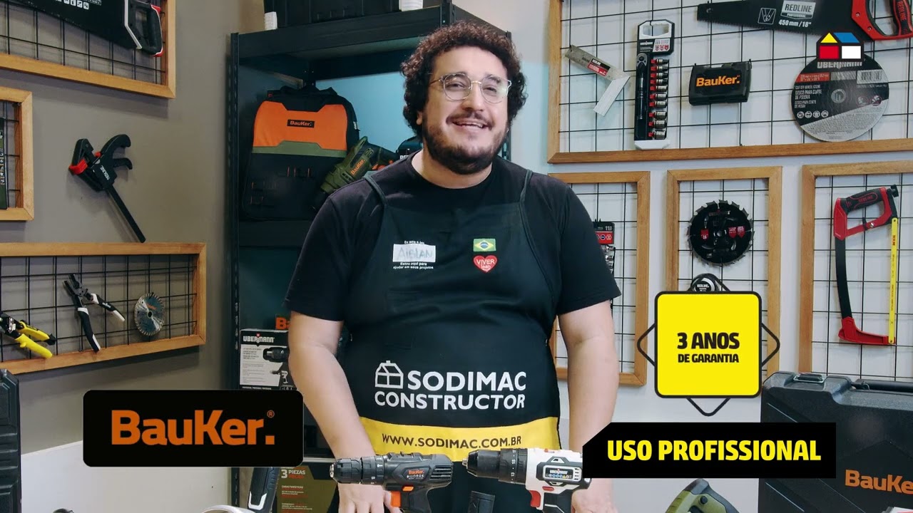 A Sodimac tem marcas exclusivas de ferramentas que você precisa conhecer: Ubermann e Bauker!