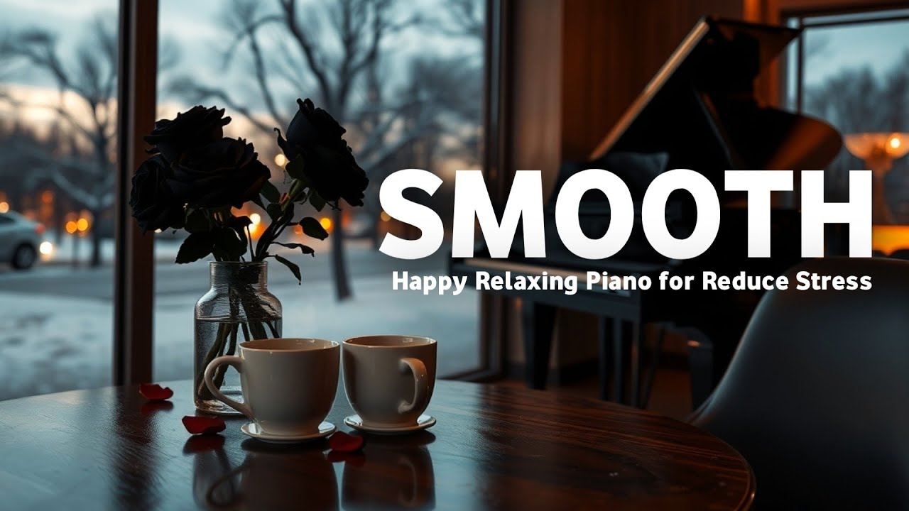 Cozy Winter Jazz Piano Music – Soft Jazz Tunes to Relax, Focus, Sleep & Melt Stress Fast