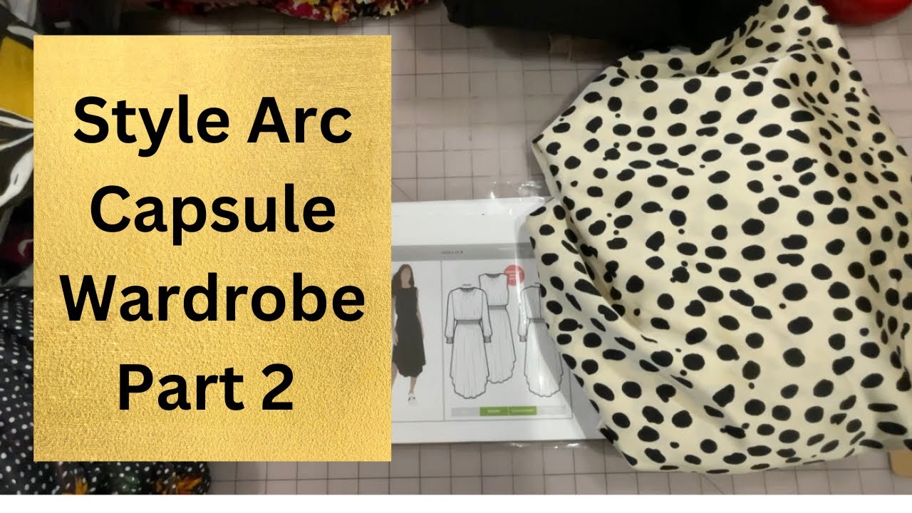 Style Arc Patterns Part 2: Dress Patterns and Fabrics Matching