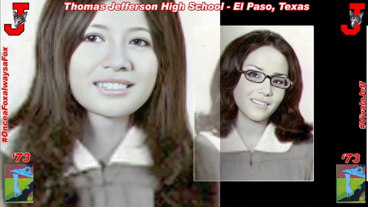 The Class of 1973 Alumni 540 graduates from letters "A to Z" Thomas Jefferson High School El Paso Tx