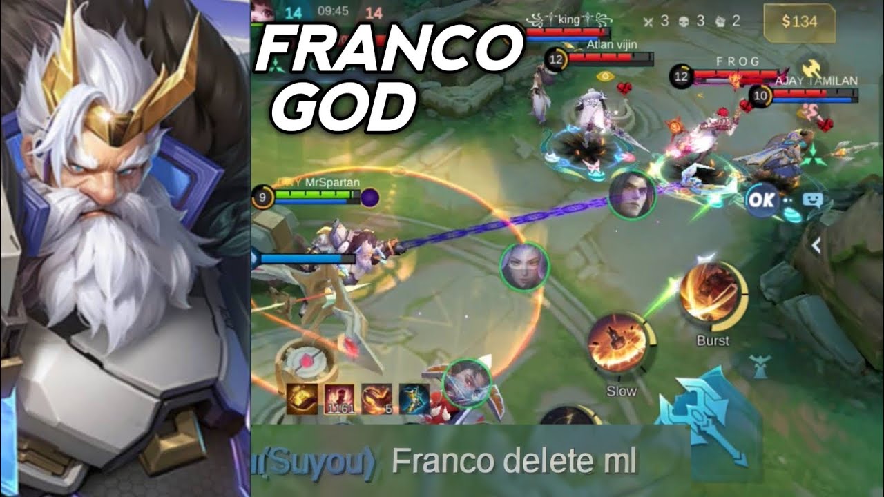 FRANCO GOD HOOK | MY TEAMMATES UNDERESTIMATE ME | GLOBAL FRANCO |