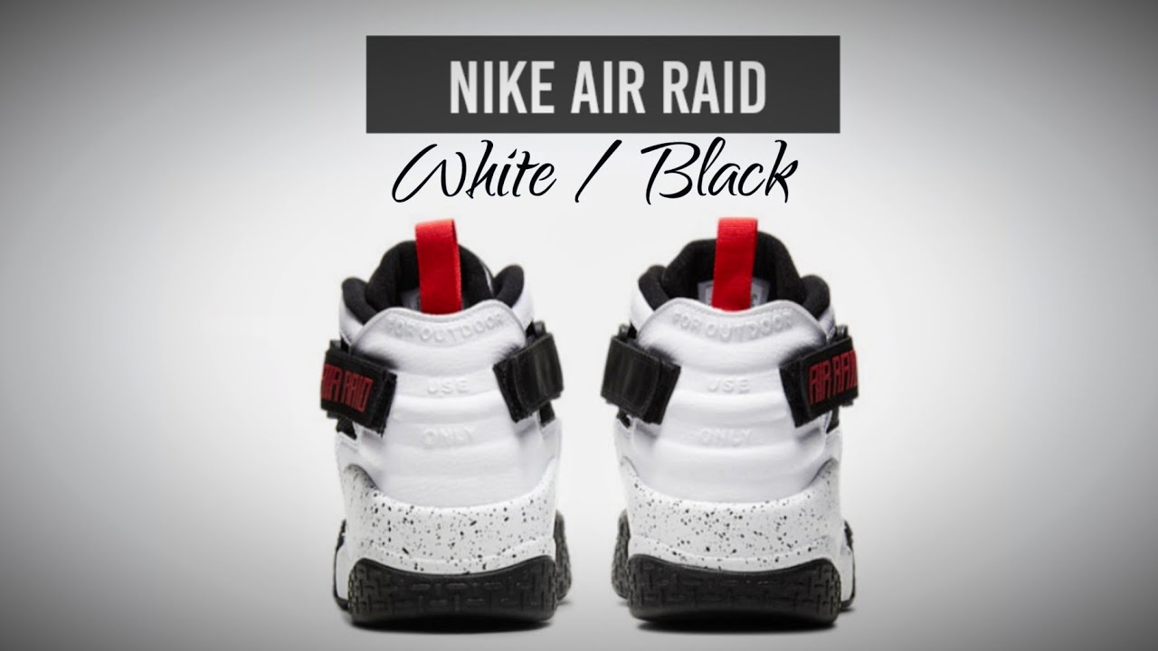 WHITE & BLACK 2021 Nike Air Raid 2021 DETAILED LOOK + RELEASE DATE