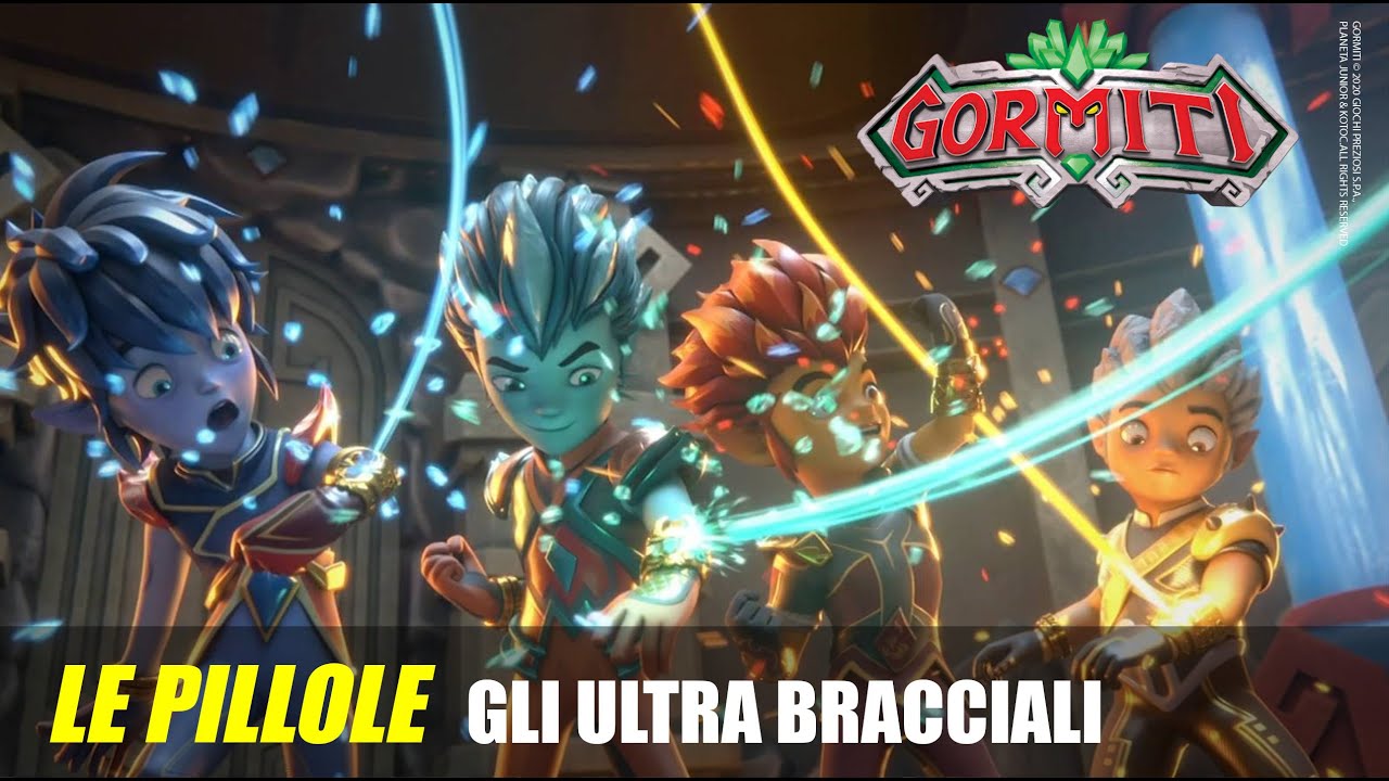 Gormiti | Le Pillole: Gli Ultra Bracciali degli Elementi