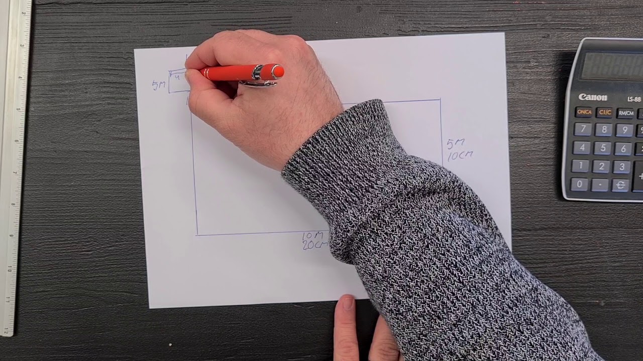 Techniek: maak een plattegrond van je woonkamer! (schaal 1:50)