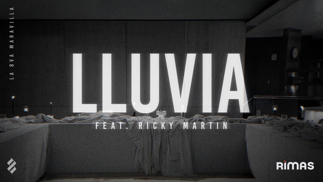 Arcangel, Ricky Martin - Lluvia (Video Lyrics) | LA 8VA MARAVILLA