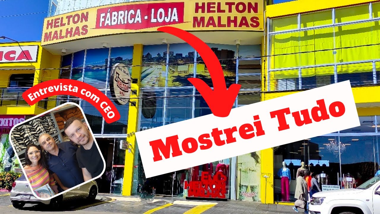 Fábrica e Loja de Malhas em Jacutinga - Helton Malhas #jacutinga