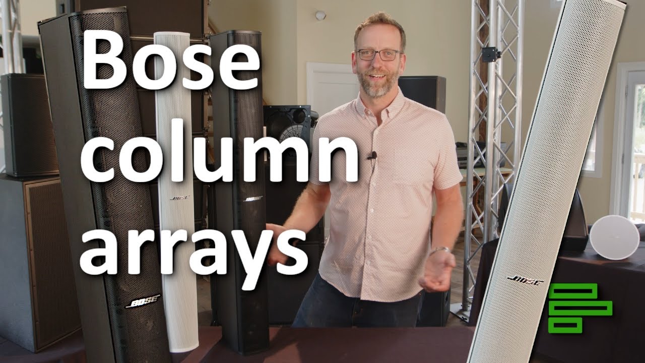 Bose Column Speakers: What is it good for and when would we recommend using it?