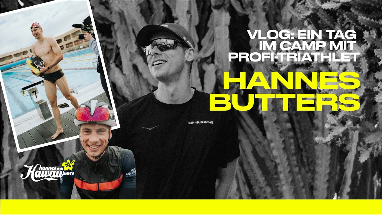 Vlog: Ein Tag im Trainingscamp mit Profi-Triathlet Hannes Butters