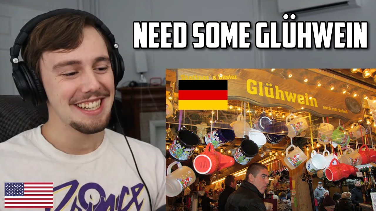 American Reacts to German Christmas Markets!