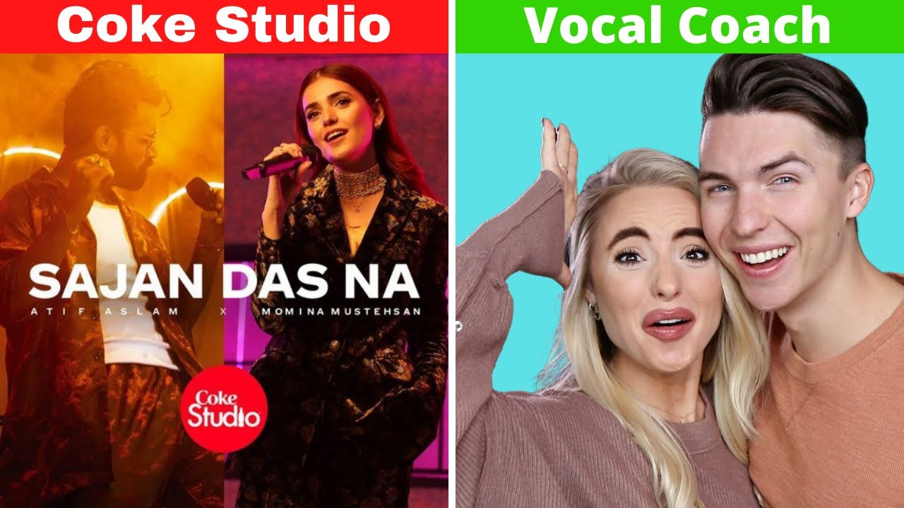 ВОКАЛЬНЫЙ ТРЕНЕР реагирует на Coke Studio | Саджан Дас На | Атиф Аслам x Момина Мустехсан