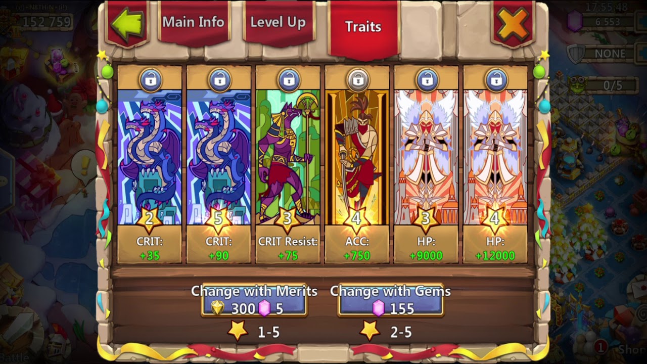 Castle Clash my sasquatch traits???