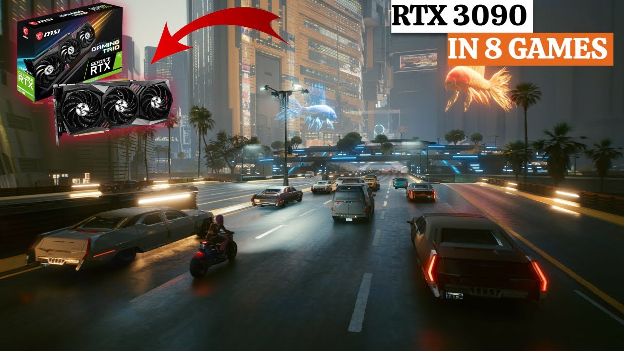RTX 3090 + i9 10900K Test in 8 Games 1080p, 1440p & 2160p (4K)
