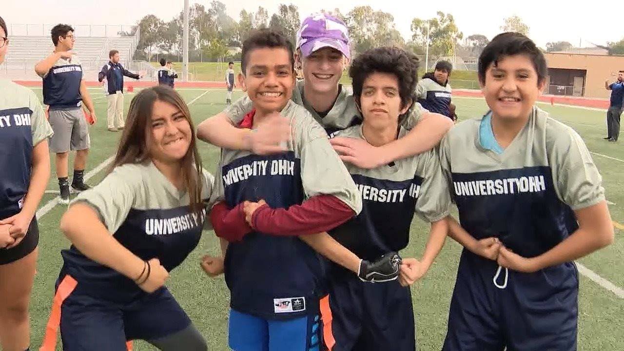Deaf Football Team Surprised with Jerseys & Then Win Championship