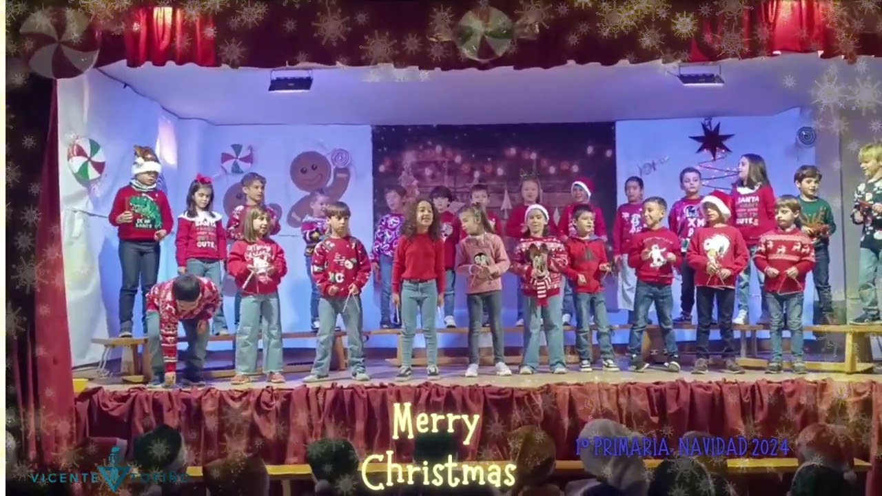 ✨ Actuación Navideña de 1º de Primaria | CEIP Vicente Tofiño 🎄✨2024