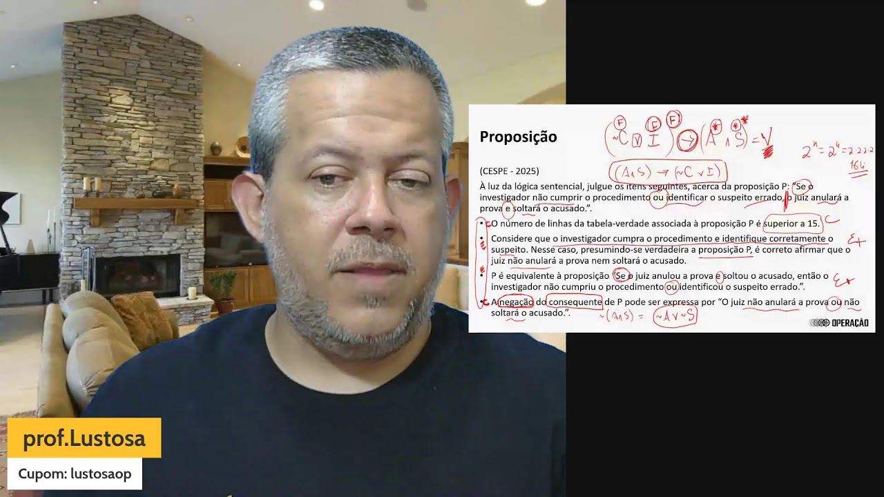 RLM para PF e PRF - Resolução de Questões - Proposições | Operação Concursos