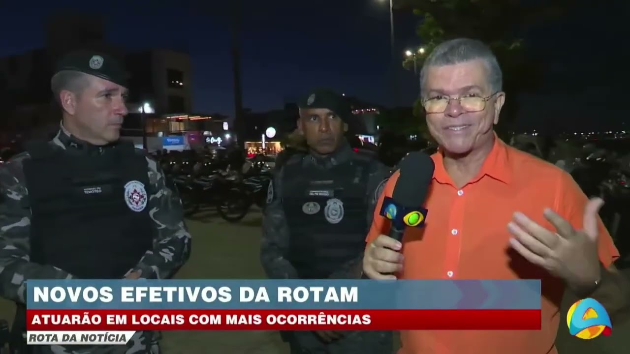 Rota da notícia - Novos policiais da Rotam serão direcionados para regiões mais críticas