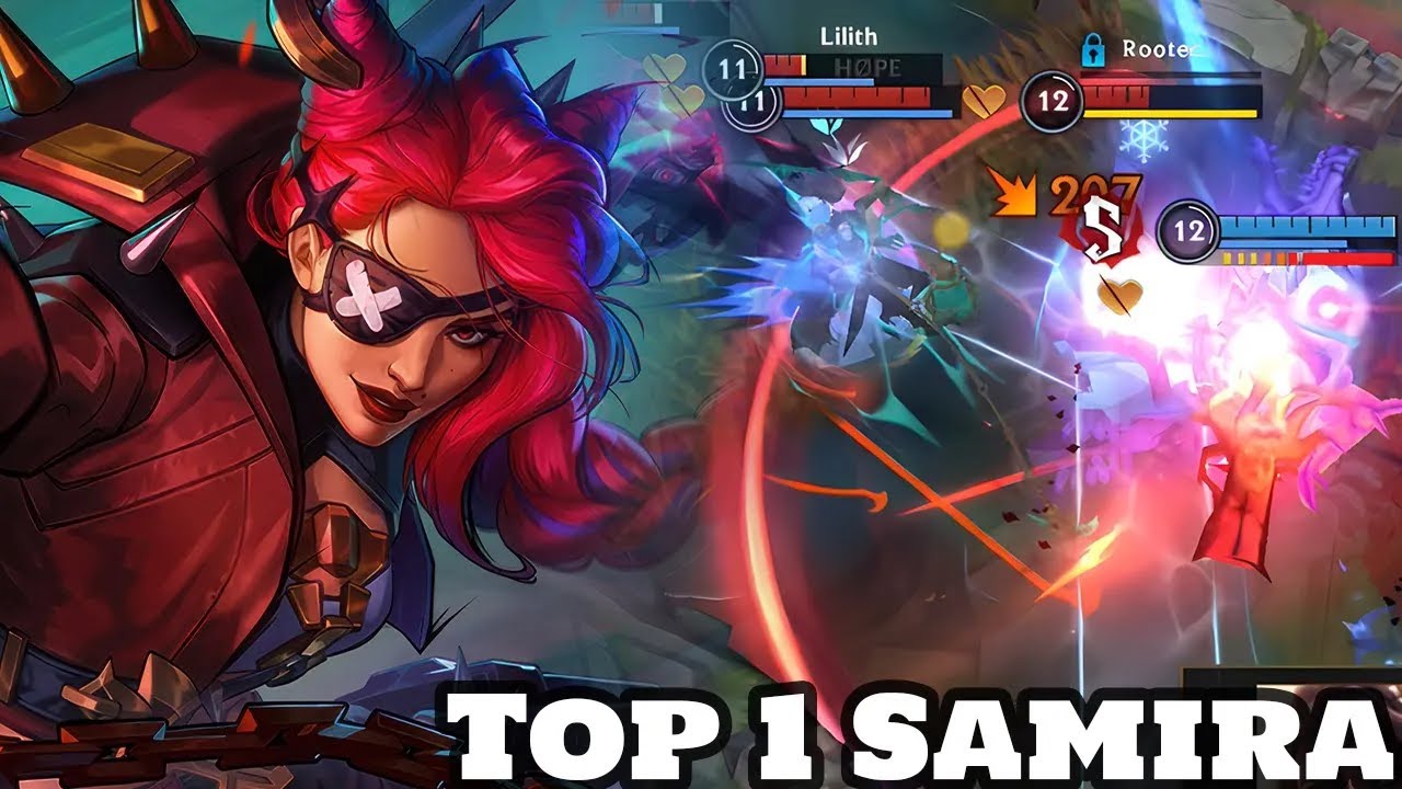 Wild Rift Samira - Top 1 Samira Gameplay Rank Challenger