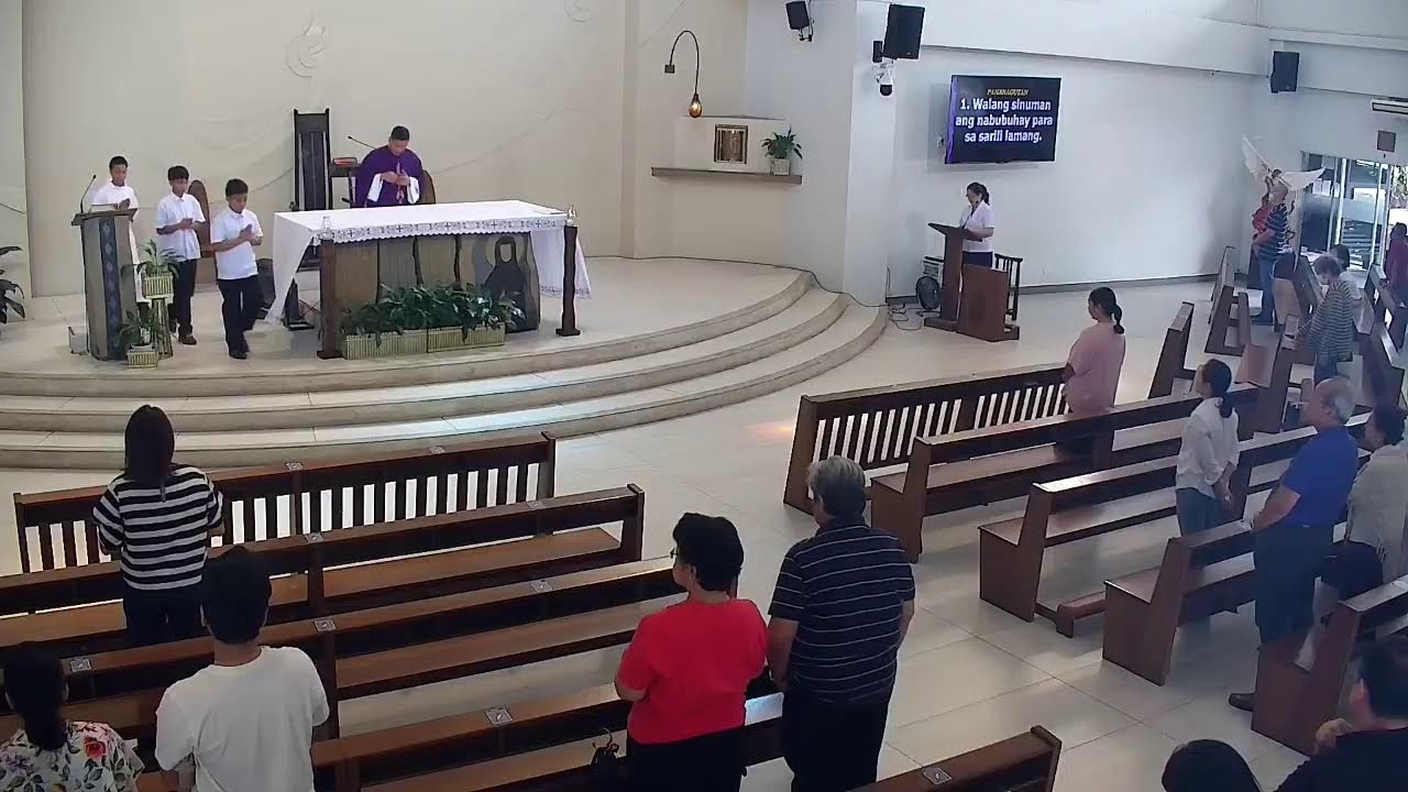 20 February 2026  | 9:00am | Holy Mass |  Friday after Ash Wednesday