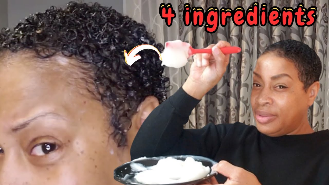 🔥ONLY 4 INGREDIENTS FOR ULTIMATE SHINE, CURLS, WAVES & MOISTURE