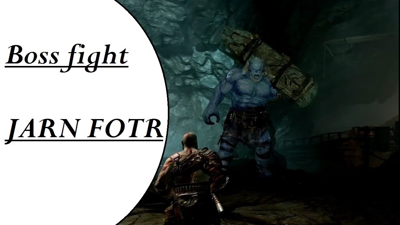 God of War 4 - 2018 | How to kill JARN FOTR | Boss fight