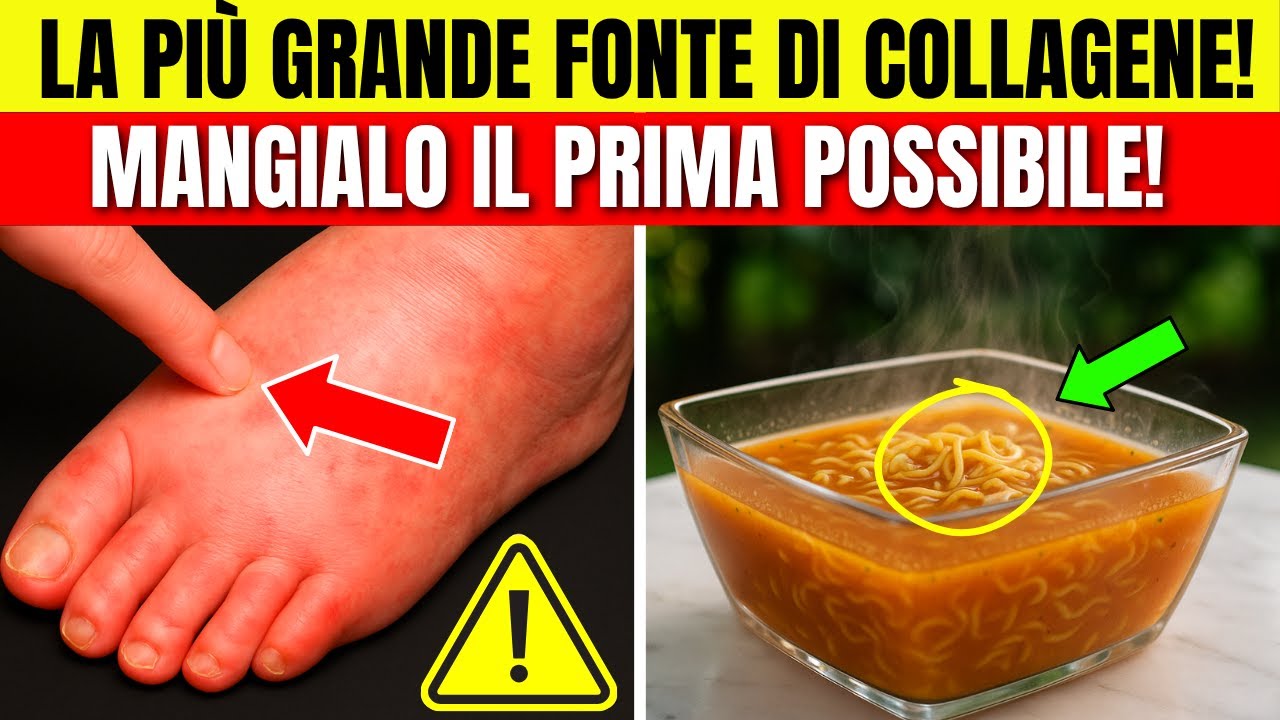 Addio Gonfiore! 8 Cibi Ricchi di Collagene per Gambe e Articolazioni