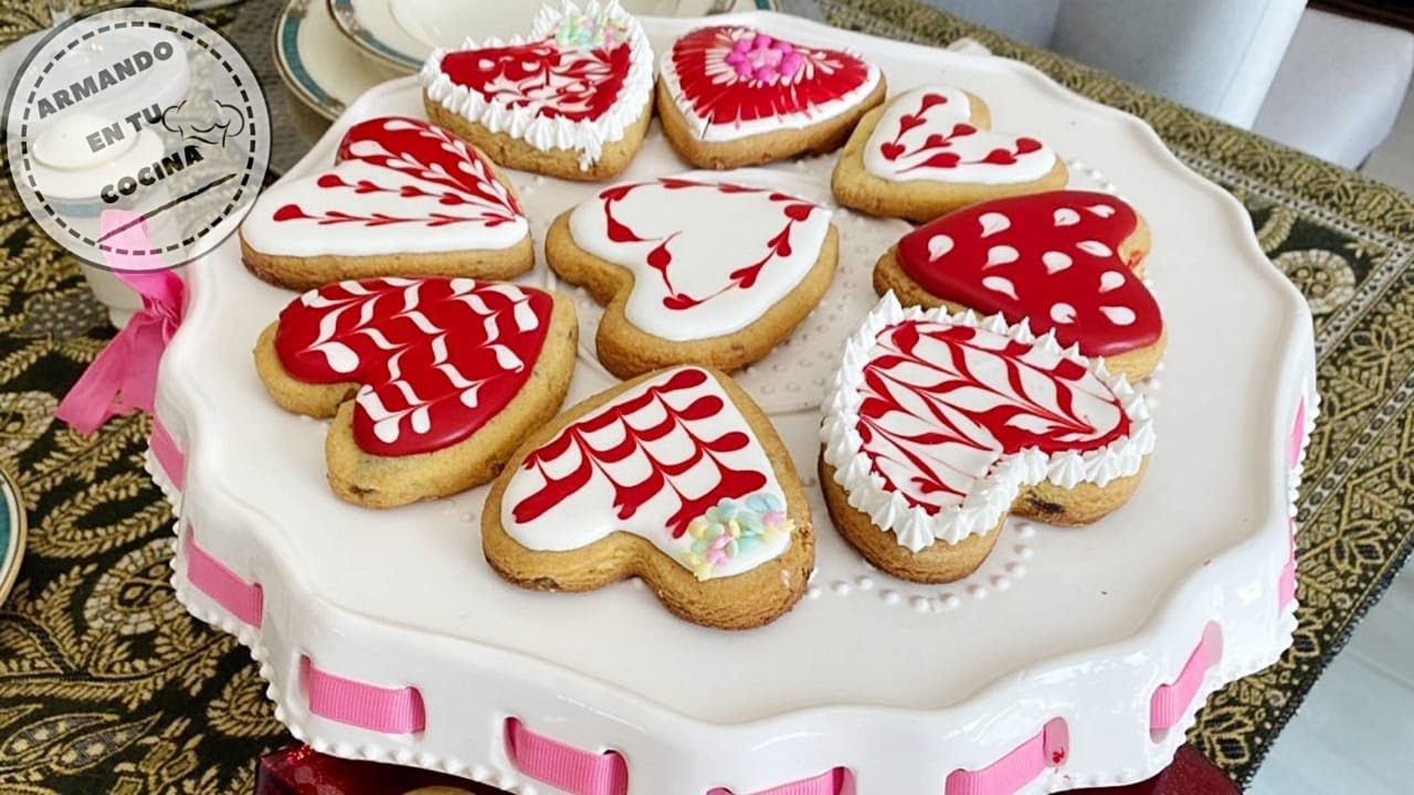 Galletas Decoradas Para San Valentín