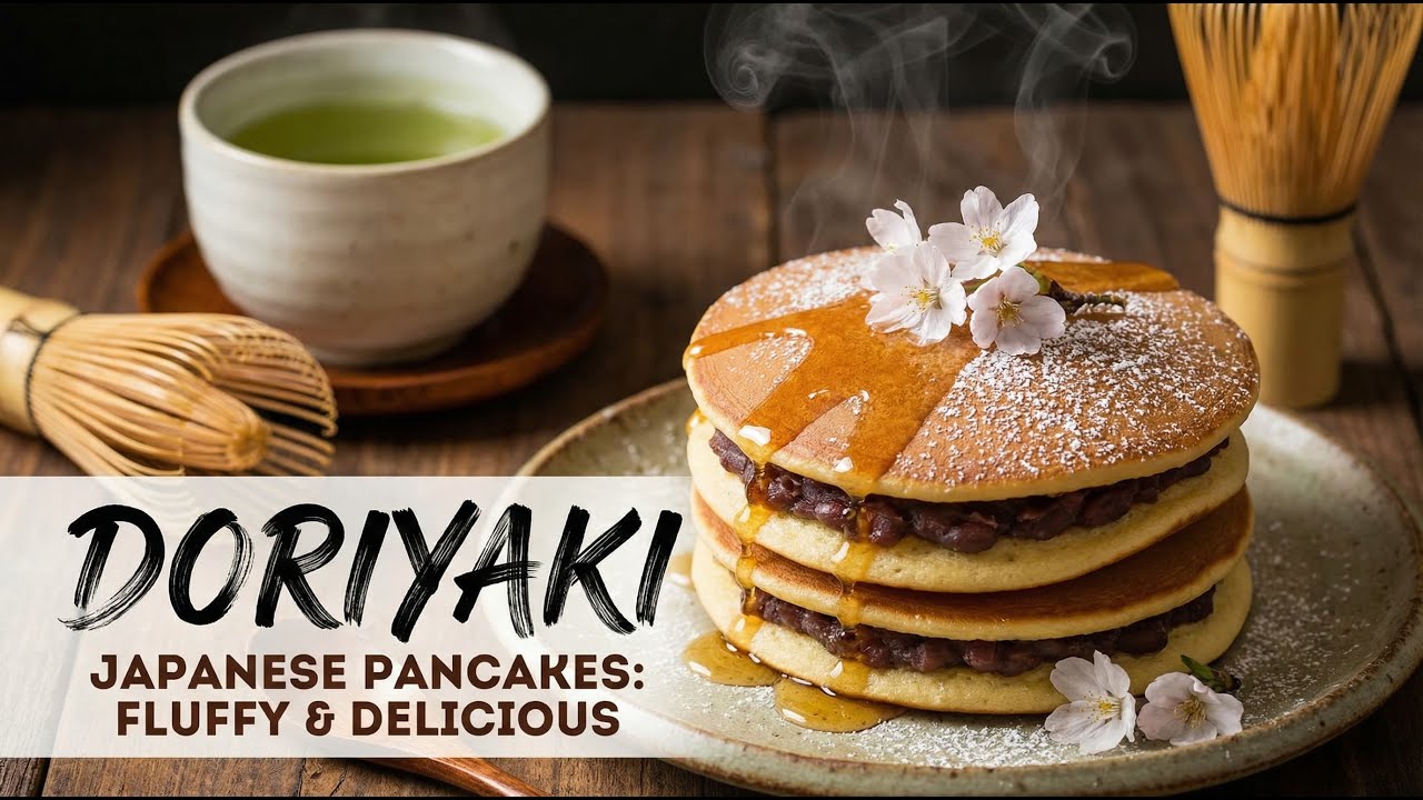 Easy & Quick Doriyaki (Japanese Pancakes) — Soft, Fluffy Recipe