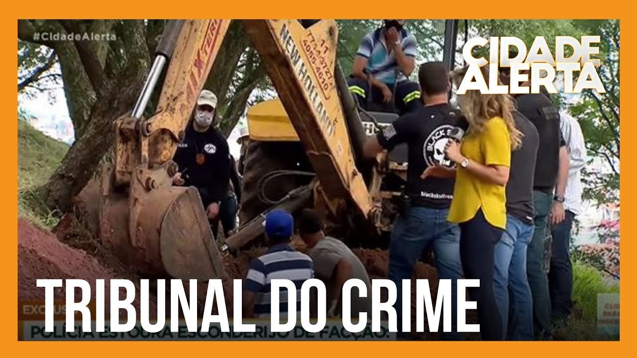 Polícia encontra cemitério usado pelo tribunal do crime