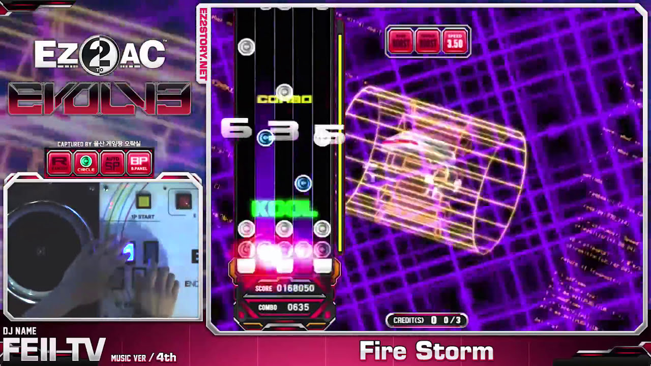 [EZ2AC : EV] 5K ONLY (17) Fire Storm [EX] (ver 1.60)