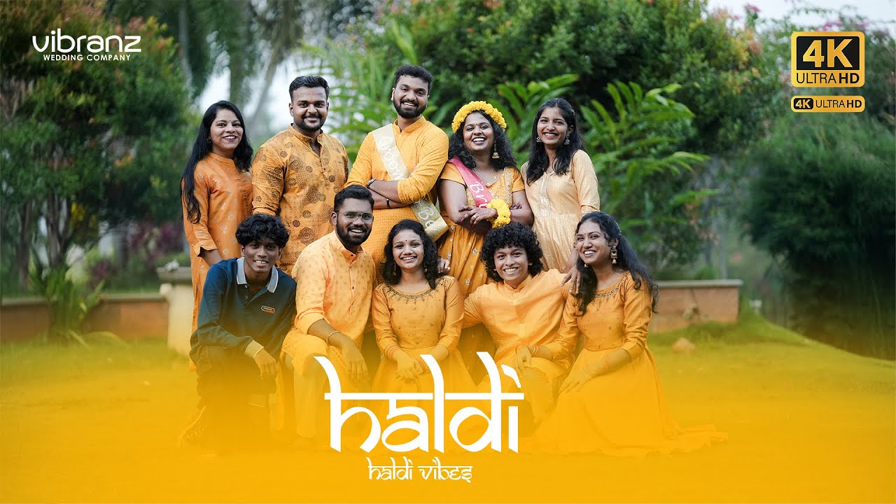 HALDI VIBES | TRADITIONAL KERALA HALDI  HIGHLIGHT 2024 | APARNA & MANU | VIBRANZ WEDDING COMPANY |