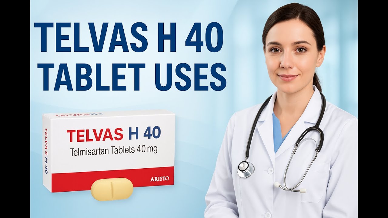 TELVAS H 40 TABLET. USES AND ITS SIDE EFFECTS. BP MEDICINE.