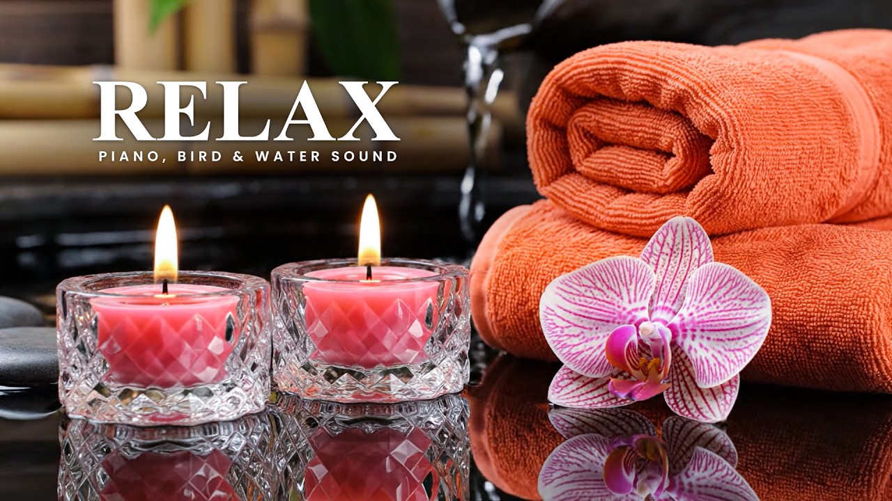 Deep Healing of the Mind 💧 Water Sounds & Relaxing Music, Calm Anxiety, Deep Sleeping Music