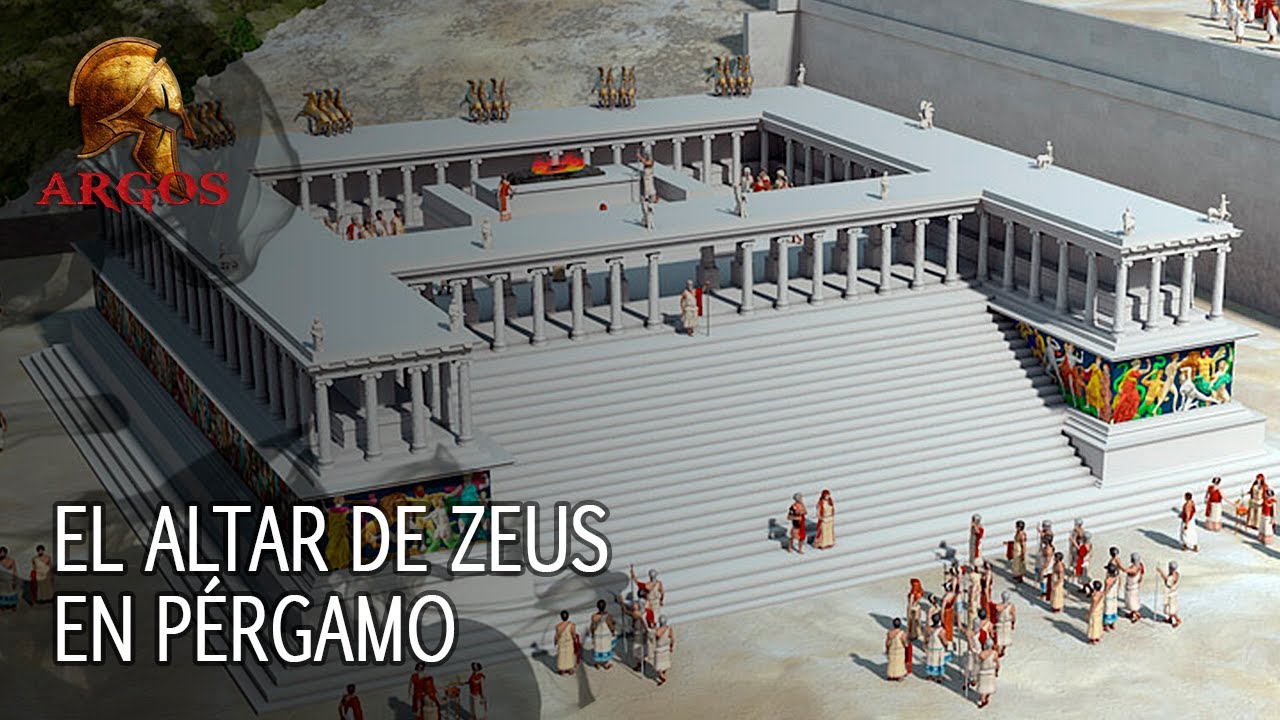 🏛 El ALTAR de ZEUS en PÉRGAMO