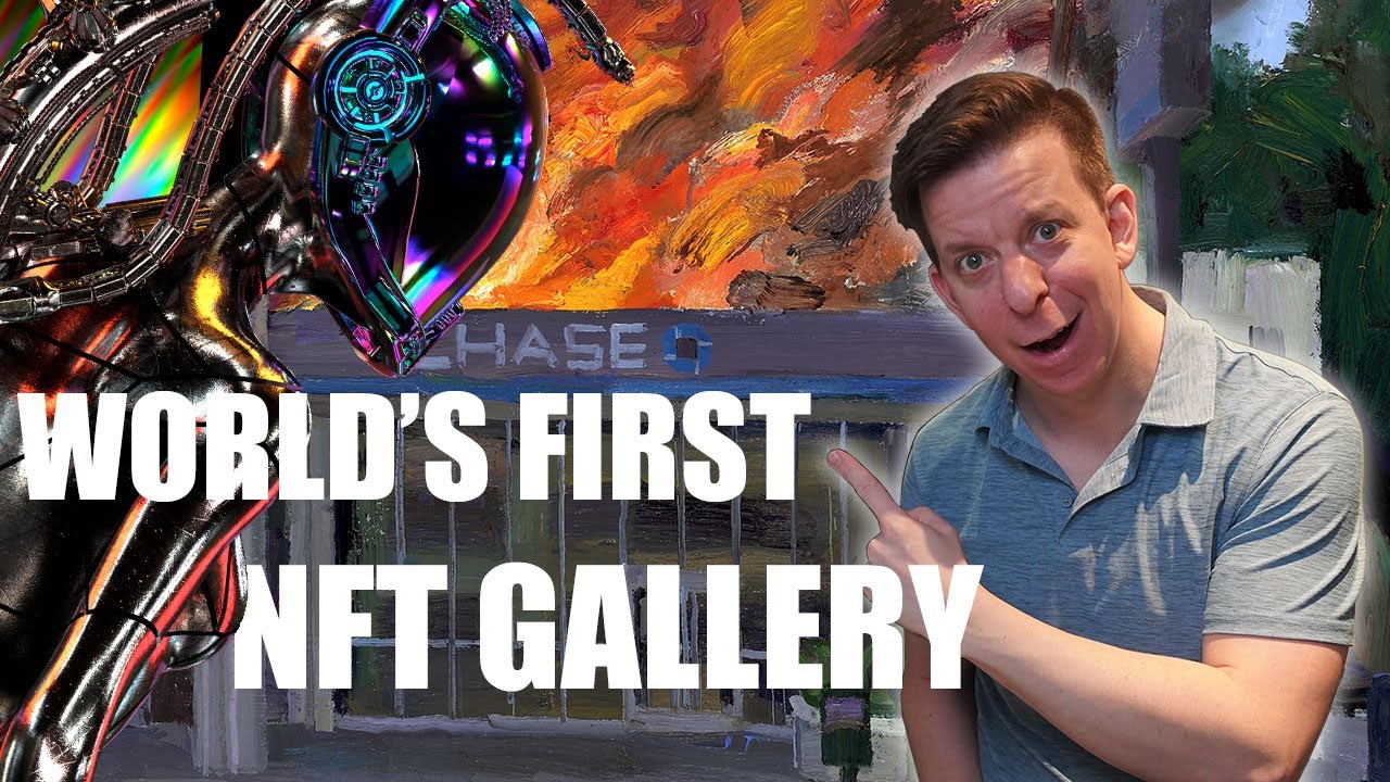 Inside World's First NFT Gallery IRL - Superchief NYC