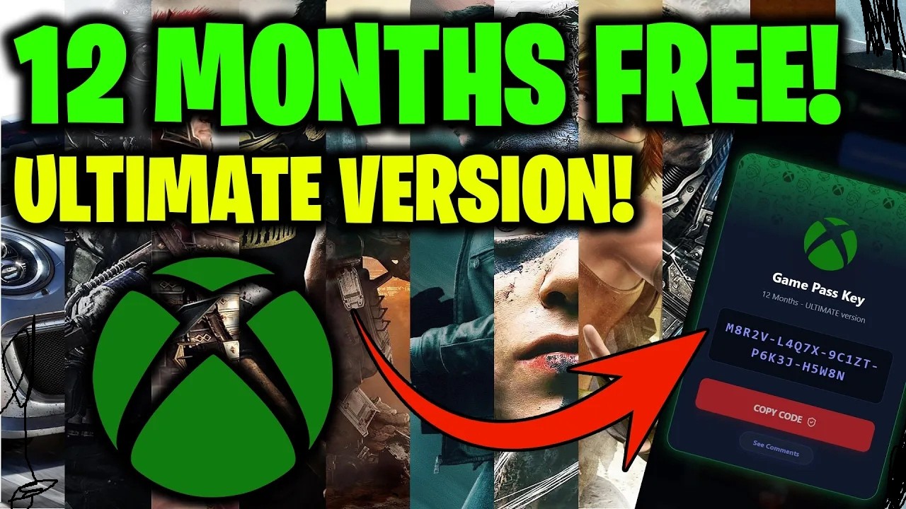 [ NEW ] FREE Xbox Game Pass ULTIMATE 🎮 How To Get Xbox Ultimate Game Pass FREE Key Code in 2026