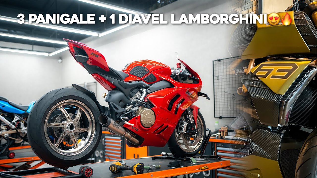 ONE3 FULL DUCATI SEMUAAA‼️ LANJUT MODIF V4 LAGI🔥