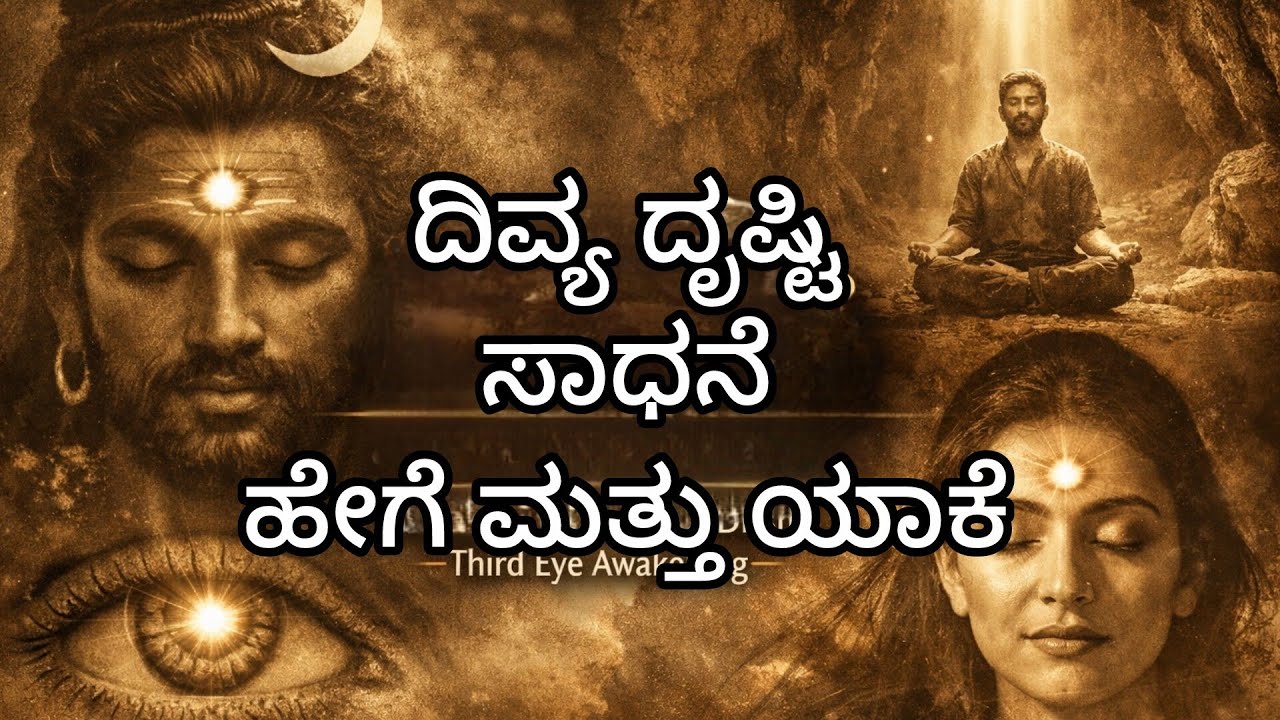 ಅಂತರ್ದೃಷ್ಟಿ ಎಚ್ಚರಿಕೆ ಮಾಡುವ ಸುಲಭ ವಿಧಾನ|ಆಜ್ಞಾ ಚಕ್ರ active ಹೀಗೆ ಮಾಡಿ|How to open our third eye|