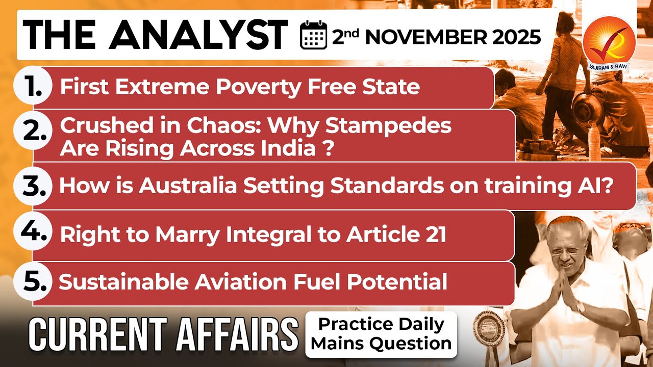 Current Affairs Today 2 Nov 2025 I UPSC Daily Current Affairs I The Hindu Analysis I The Analyst