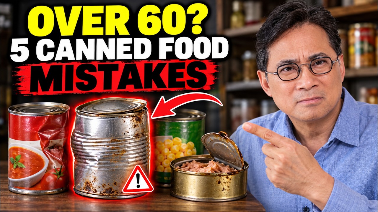 Over 60? 5 Canned Food Mistakes That Can Cause Dangerous Food Poisoning